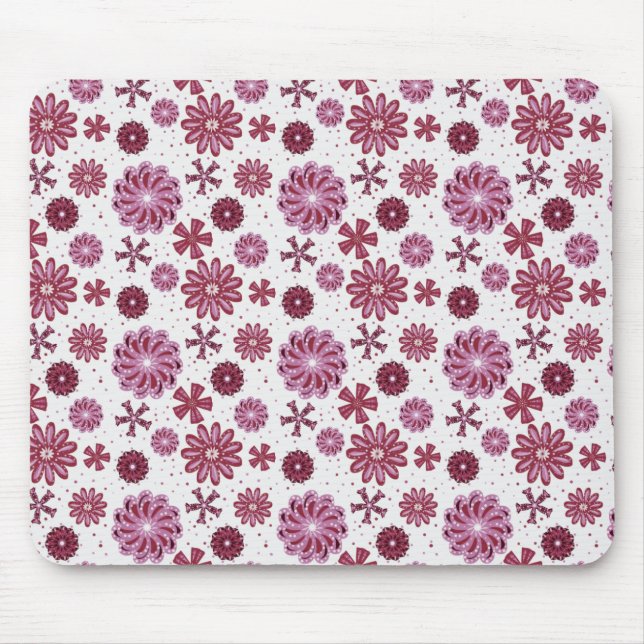 Tapis De Souris Motif Abstrait Pastel Purple (Devant)