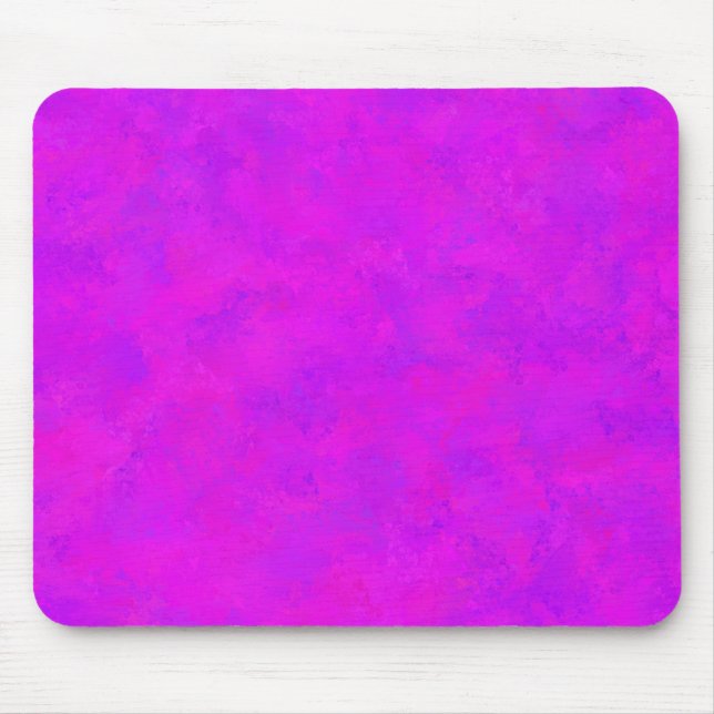 Tapis De Souris Motif Abstrait Rose Violet (Devant)
