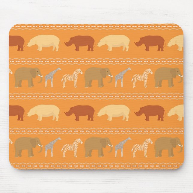 Tapis De Souris Motif africain (Devant)