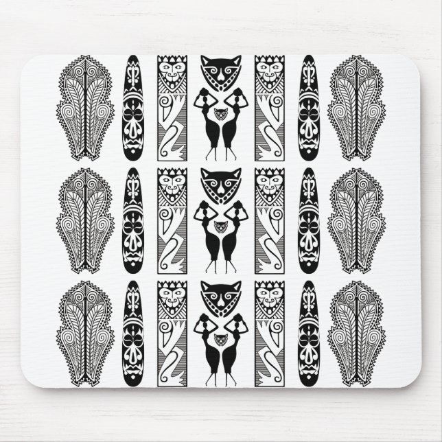 Tapis De Souris Motif africain (Devant)