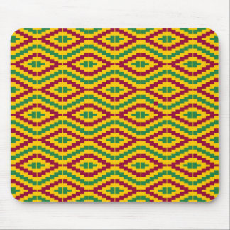 Tapis De Souris Motif africain coloré Kente