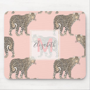 Tapis De Souris Motif animal chic et branché Leopard