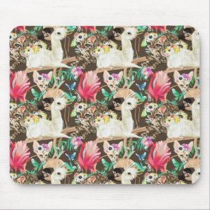 Tapis De Souris Motif animal tropical