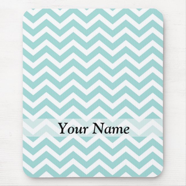 Tapis De Souris Motif Aqua chevron (Devant)