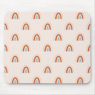 Tapis De Souris Motif arc-en-ciel Doodle doux