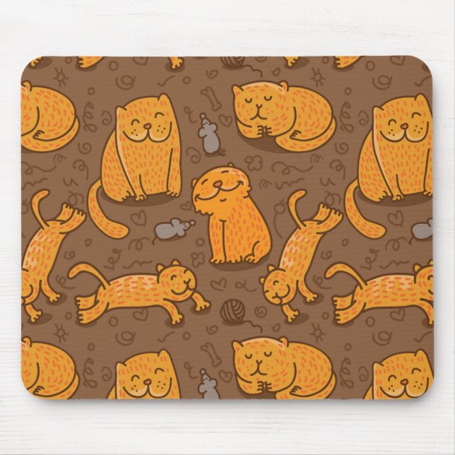 Tapis De Souris Motif avec des chats (Devant)