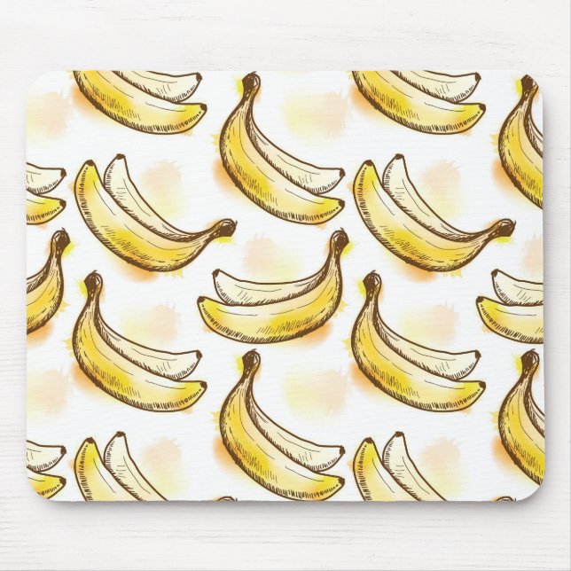 Tapis De Souris Motif avec la banane (Devant)