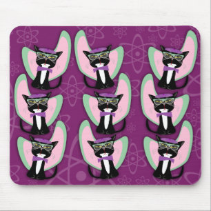 Tapis De Souris Motif Beatnik Kitty