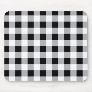 Tapis De Souris Motif blanc gris gris
