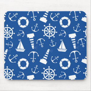 Tapis De Souris Motif bleu de mer