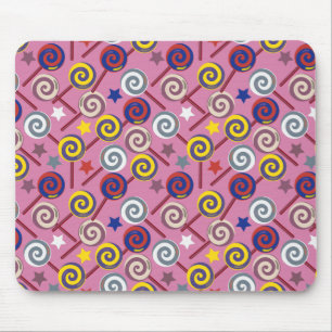 Tapis De Souris Motif bonbons Motif sucettes sucette 7