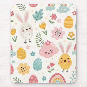 Tapis De Souris Motif Bunny de Pâques