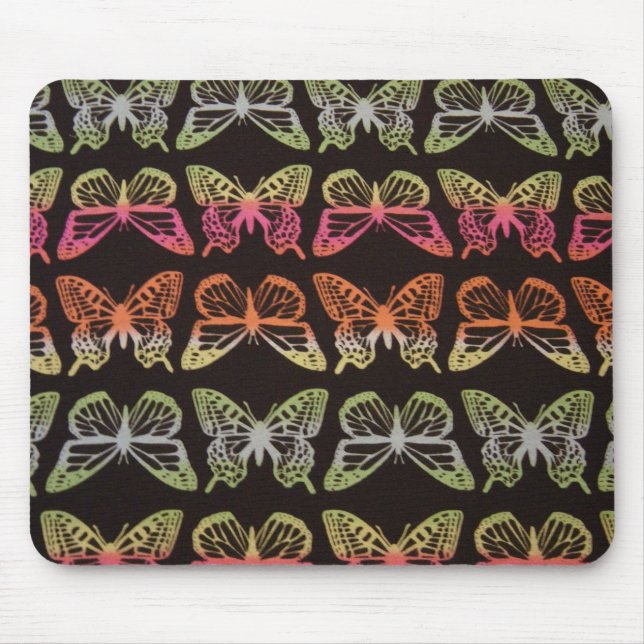 TAPIS DE SOURIS MOTIF BUTTERFLY (Devant)
