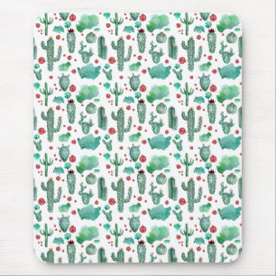 Tapis De Souris motif cactus et ladybug -