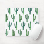 Tapis De Souris Motif cactus vert aquarelle. Cactus botanique<br><div class="desc">Aquarelle vert cactus pavé de souris motif. Veuillez me contacter si vous avez besoin d'autres articles.</div>