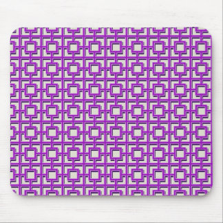Tapis De Souris Motif Carré violet