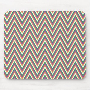 Tapis De Souris Motif Chevron Rétro Cool
