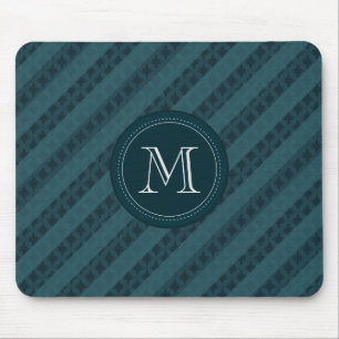 Tapis De Souris Motif chic attrayant profond de bleu marine d'Aqua
