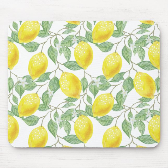 Tapis De Souris Motif citron (Devant)
