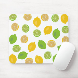 Tapis De Souris Motif citron et citron vert