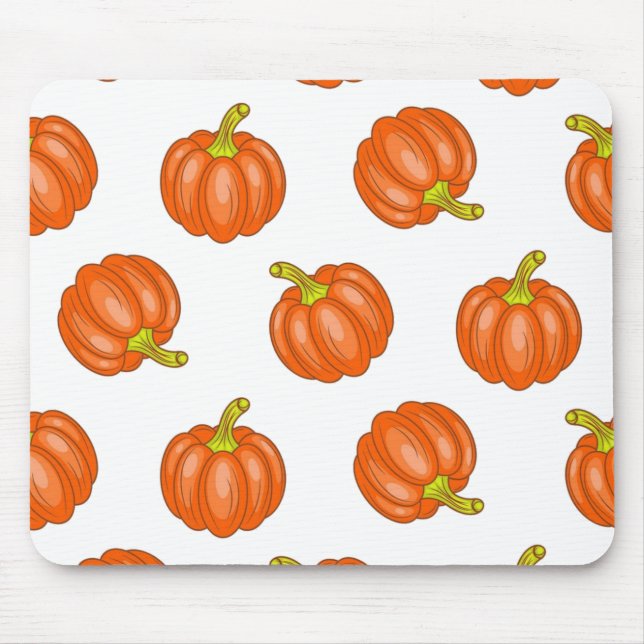 Tapis De Souris motif citrouille (Devant)