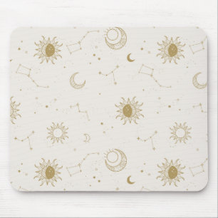 Tapis De Souris Motif Constellation de style vintage