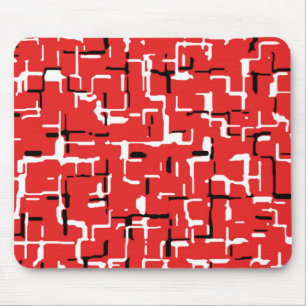 Tapis De Souris Motif Cool noir rouge