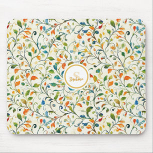 Tapis De Souris Motif couleur Paisley d'inspiration vintage (2)