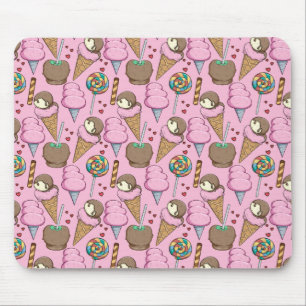 Tapis De Souris Motif crème glacée   motif Lollies   lollipop 26