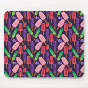 Tapis De Souris Motif crème glacée motif Lollies lollipop 6