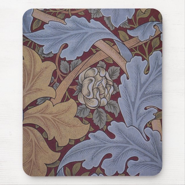 Tapis De Souris Motif d'acanthe de St. James par William Morris (Devant)