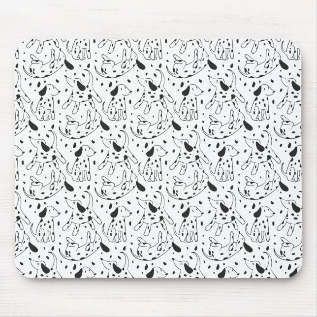 Tapis De Souris Motif dalmate (Devant)