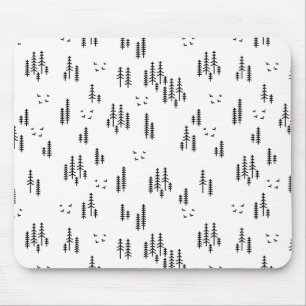 Tapis De Souris Motif d'art de Forest Line