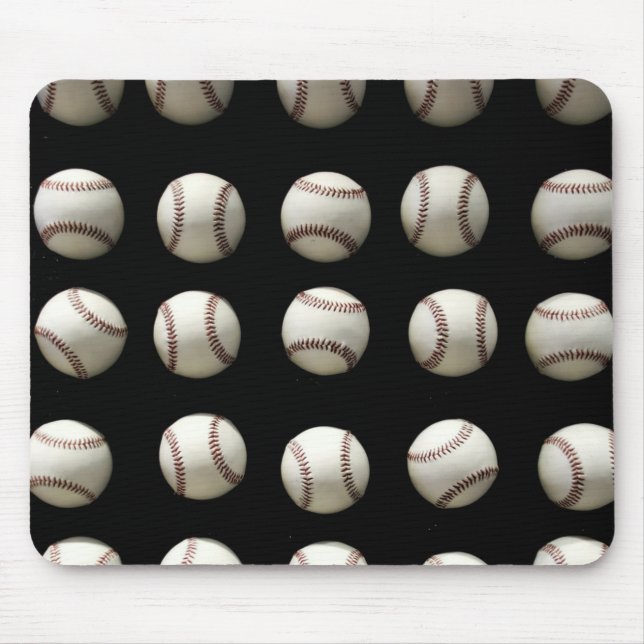 Tapis De Souris Motif de baseball (Devant)