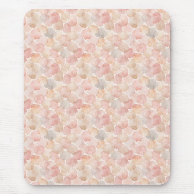 Tapis De Souris Motif de blob aquarelle (Devant)
