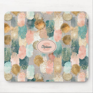 Tapis De Souris Motif de brosse vertical dynamique (2)