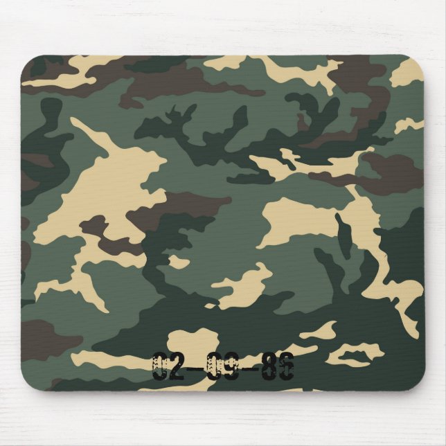 Tapis De Souris Motif de camouflage (Devant)