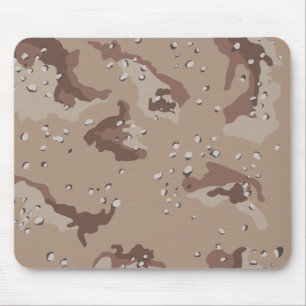 Tapis De Souris Motif de camouflage de Camo de désert