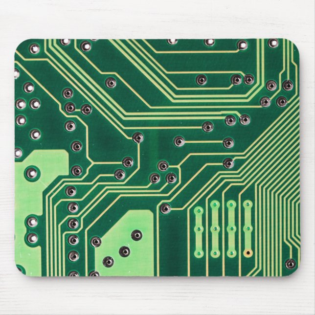 Tapis De Souris Motif de carte verte (Devant)