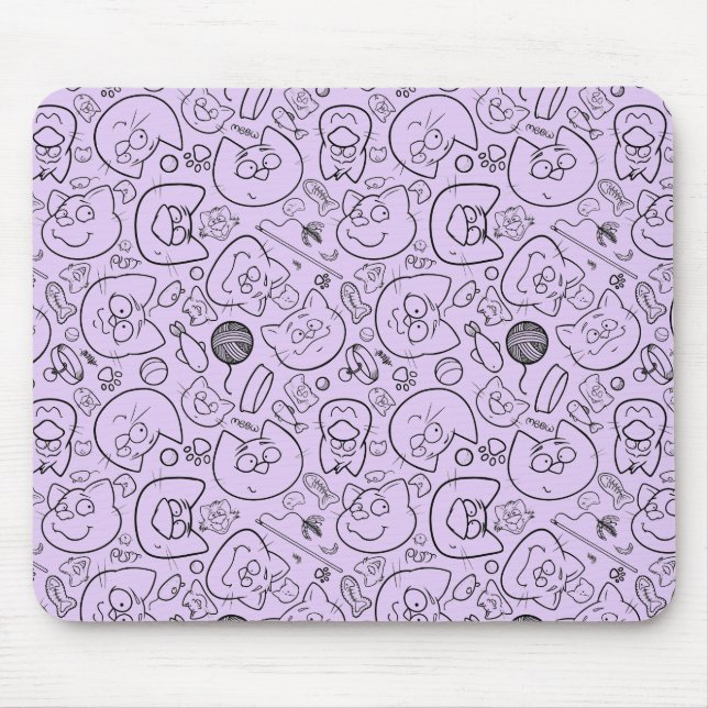 Tapis De Souris Motif de chat mousepad (Devant)