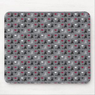 Tapis De Souris motif de chaton et de souris