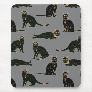 Tapis De Souris Motif de chats égyptiens