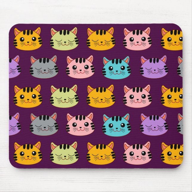 Tapis De Souris Motif de chats mignons (Devant)