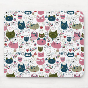 Tapis De Souris Motif de chats mignons