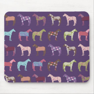 Tapis De Souris Motif de Cheval coloré