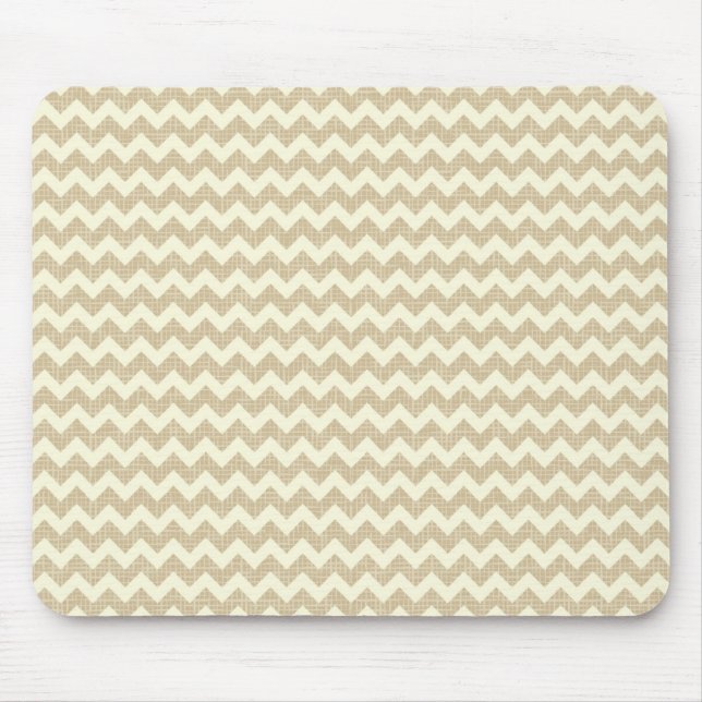 Tapis De Souris Motif de Chevron (Devant)