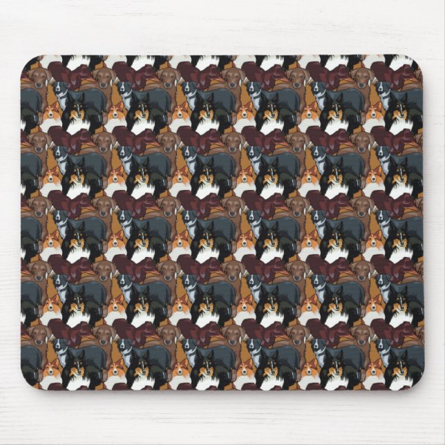 Tapis De Souris Motif de chien (Devant)
