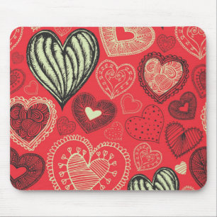 Tapis De Souris Motif de coeur