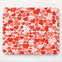Motif de coeur rouge moderne