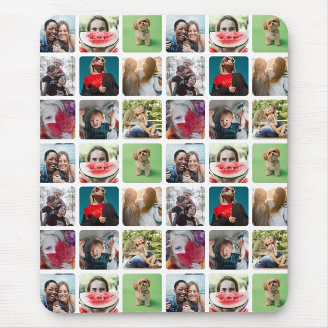 Tapis De Souris Motif de collection photo de Keepsaké moderne (Devant)